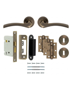 Antique Brass Sines Lock Pack - Ultimate Door Pack