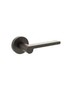 Set Dark Bronze Darrio Lever  Door Handle | SPRO218UDB