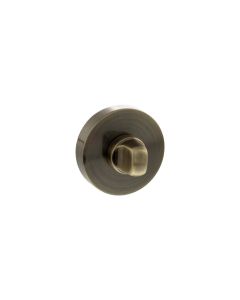 Senza Pari Antique Brass Round WC Turn & Release | SPROWCAB