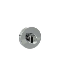 Senza Pari Polished Chrome Round WC Turn & Release | SPROWCPC