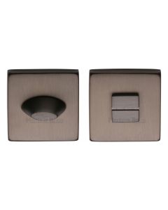 Matt Bronze Square Bathroom Turn & Release - SQ4043