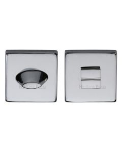 Polished Chrome Square Bathroom Turn & Release - SQ4043