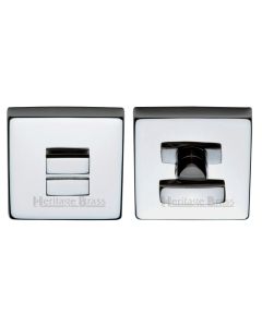 Polished Chrome Square Bathroom Turn & Release - SQ5040