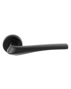 Carlisle Matt Black Pronta Lever on Rose | SZR120MB