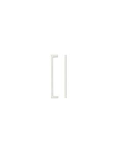 Brushed Nickel Square Block Cabinet Handle c/c 160mm | TDFPS-160-BN
