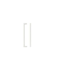 Brushed Nickel Square Block Cabinet Handle c/c 192mm | TDFPS-192-BN