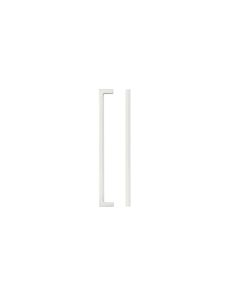 Brushed Nickel Square Block Cabinet Handle c/c 224mm | TDFPS-224-BN