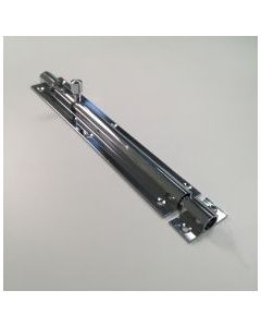 50x25mm Polished Chrome Straight Barrel Bolt