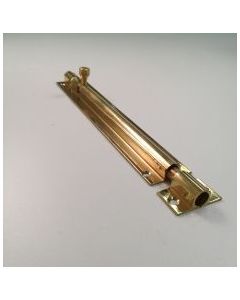 50x25mm Polished Brass Straight Barrel Bolt