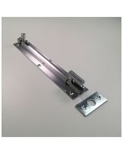 150x25mm Satin Chrome Necked Barrel Bolt