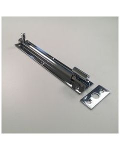 63x25mm Polished Chrome Necked Barrel Bolt