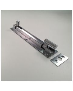 200x32mm Satin Chrome Necked Barrel Bolt