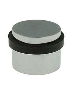 32mm dia. Satin Chrome Floor Mounted Concealed Fix Door Stop