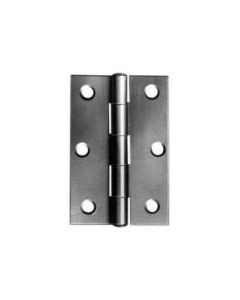 Pair 76mm Self Colour Fixed Pin 1838 Hinges