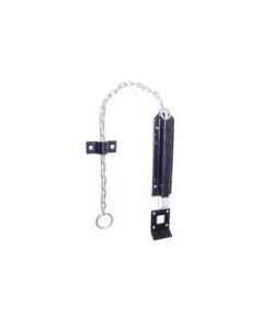 Only 200mm Black Japanned Spring Chain Bolt