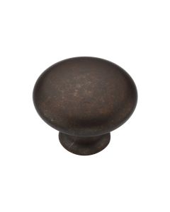 Matt Bronze Classic Round Knob - 35mm  | TK4226-035-LBN