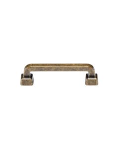 Distressed Brass Stilo Cabinet Pull Handle - 96mm c/c | TK5217-096-DBS