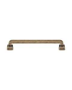 Distressed Brass Stilo Cabinet Pull Handle - 160mm c/c | TK5217-160-DBS