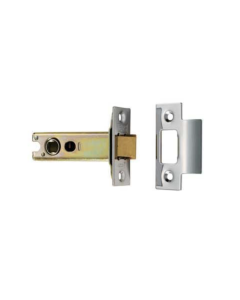 76mm Satin Brass Radius Easi T Heavy Sprung Tubular Latch | TLS5030SBR