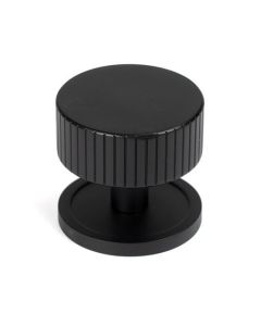 Anvil Matt Black Judd 38mm Cabinet Knob (Plain) | 50430