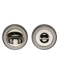 Mercury Split Finish Round Bathroom Turn & Release - V0678
