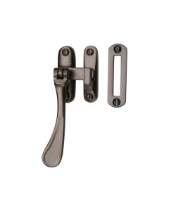 Heritage Brass Matt Bronze Casement Window Fastener - Spoon Pattern