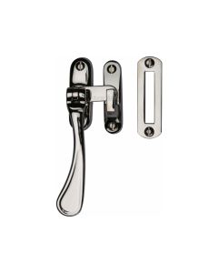 Heritage Brass Polished Nickel Finish Casement Window Fastener - Spoon Pattern