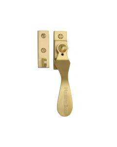 Heritage Brass Satin Brass Casement Window Fastener - Wedge Pattern