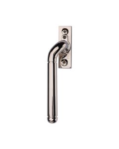 Heritage Brass Polished Nickel Finish Lockable Espagnolette Left Handed