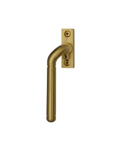 Heritage Brass Satin Brass Lockable Espagnolette Left Handed