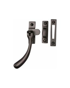 Heritage Brass Matt Bronze Casement Window Fastener - Ball Design