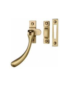 Heritage Brass Satin Brass Casement Window Fastener - Ball Design