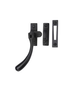 Heritage Brass Matt Black Casement Window Fastener - Ball Design