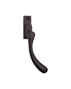 Heritage Brass Matt Bronze Lockable Right-Handed Espagnolette - Ball Design