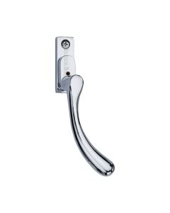 Heritage Brass Polished Chrome Lockable Right-Handed Espagnolette - Ball Design