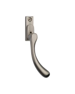 Heritage Brass Satin Nickel Lockable Right-Handed Espagnolette - Ball Design
