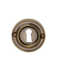 Antique Brass Heritage Brass Open Keyhole Round - V1016