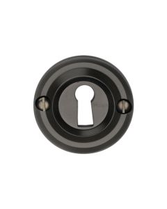 Matt Bronze Heritage Brass Open Keyhole Round - V1016
