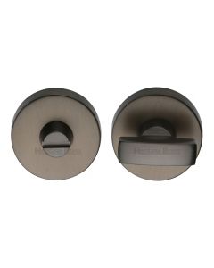 Matt Bronze Round Bathroom Turn & Release - V1018