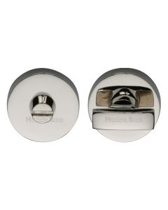 Polished Nickel Finish Round Bathroom Turn & Release - V1018