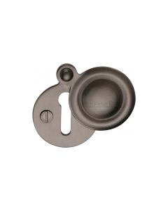 Matt Bronze Standard Covered Key Escutcheon Round - V1020 