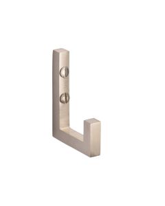 Heritage Brass Satin Nickel Square Single Hook  |  V1045-SN