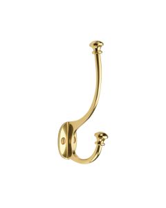 Heritage Brass Polished Brass  Ball Hat And Coat Hook  |  V1052-PB