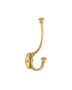 Heritage Brass Satin Brass  Ball Hat And Coat Hook  |  V1052-SB