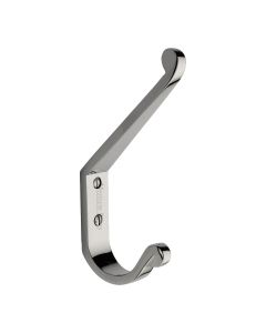 Heritage Brass Polished Chrome Angular Hat & Coat Hook  |  V1066-PC