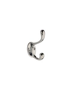 Heritage Brass Polished Chrome Classic Hat & Coat Hook  |  V1068 100-PC