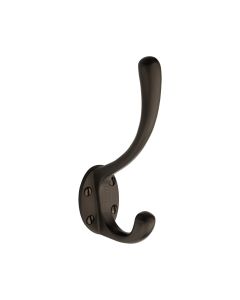 Heritage Brass Matt Bronze Classic Hat & Coat Hook  |  V1068 142-MB