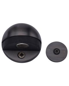 Heritage Brass Matt Bronze Round Shielded Magnetic Door Stop  | V1080 MAG-MB