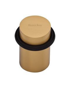 Heritage Brass Satin Brass Round Door Stop | V1083-SB