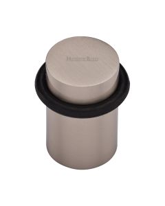 Heritage Brass Satin Nickel Round Door Stop  | V1083-SN